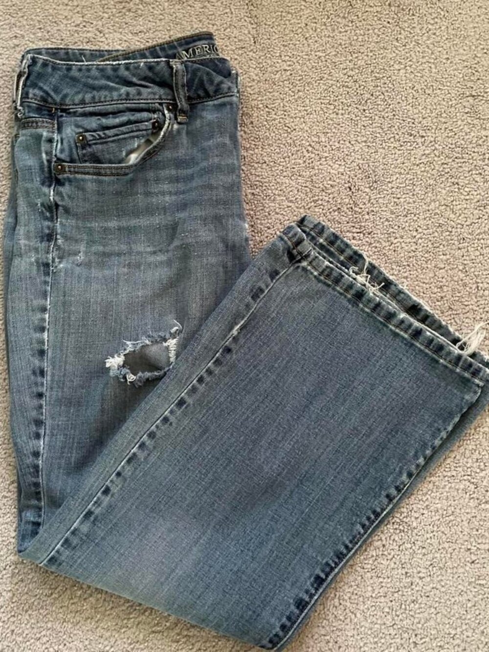 American Eagle "Favorite Boyfriend Stretch" Jeans Size: Women's 12